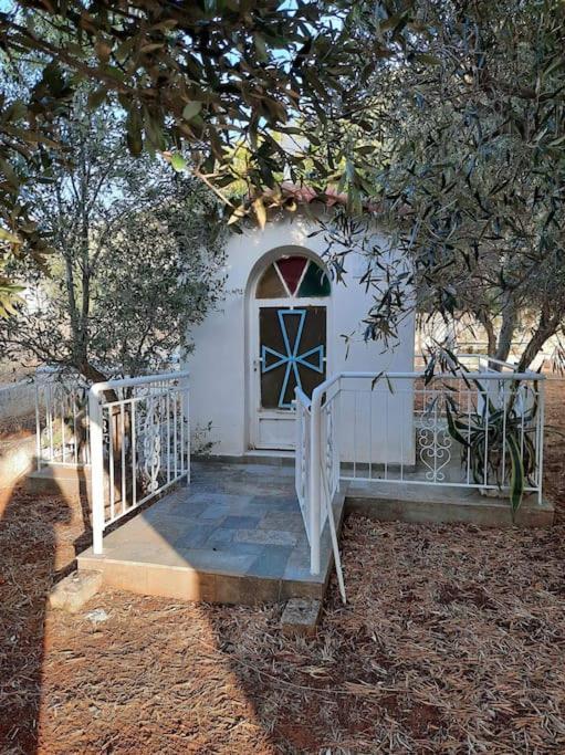 White Villa In Olive Trees And Seaview To Panagia Алміропотамос Екстер'єр фото
